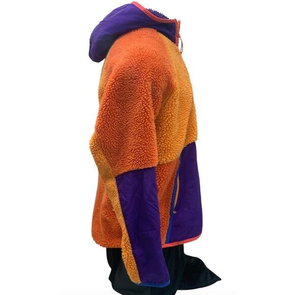 Nike ACG Sherpa HALF ZIP SHERPA HOODIE Fleece Pullover -L - Picture 4 of 5